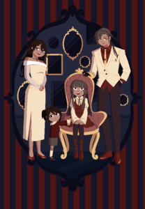 artist:nights character:anise character:reed character:ruby character:zachery // 650x936 // 50.8KB